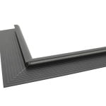 WICOR Snelkoppelset voor Daktrim Binnenhoek Zwart (2x hoekstuk 1x lengtestuk) - Afbeelding 2