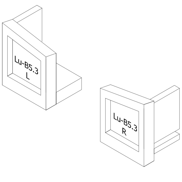 LUVEMA Eindstukken voor Lu-B5 - Afbeelding 2