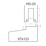 MACO Hefschuif-Grondkarton Loopwagens 300kg 740-3250mm HS300 Zilverlook 103072 - Afbeelding 2