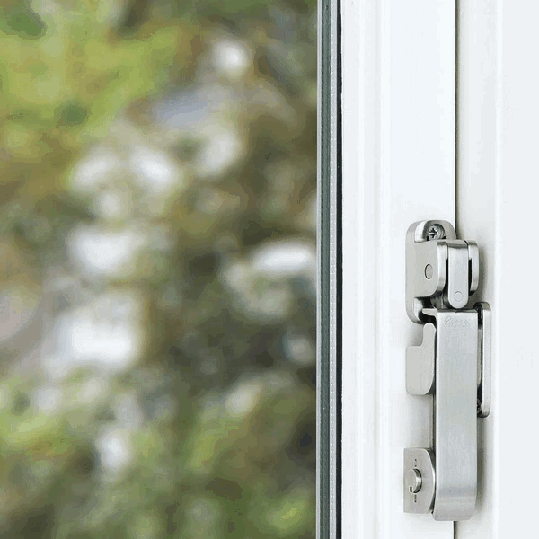 AXA Oyster Raamsluiting/Kierstandhouder Din RS RVS 3355-15-81/R SKG** - Afbeelding 2