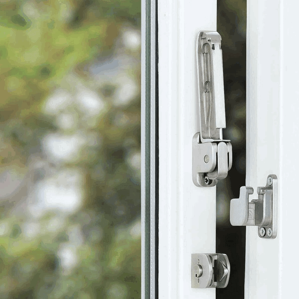 AXA Oyster Raamsluiting/Kierstandhouder Din RS RVS 3355-15-81/R SKG** - Afbeelding 4