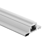 LUVEMA Onderrailprofiel RO.295 - Geanodiseerd Lengte 2m