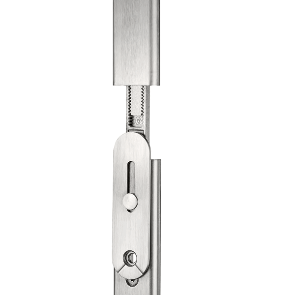 KFV Voorplaatgarnituur Haakschoten Cilinderbediend RSG RS1500 F20 PC92 RVS SKG** (DM25/30) - Afbeelding 2