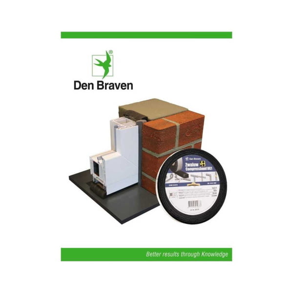 Den Braven Compriband/Voegdichtingsband 15x15mm Voegbreedte: 2-4mm 10m - Afbeelding 3