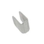 MACO Bevestigingsklem Stolpespagnolet eurogroef Multitrend Zilverlook 94035