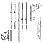 KFV Renovatiemeerpuntssluiting Rolnokken Cilinderbediend RB1100 F16 DM30 PC92 RVS SKG** (V2)