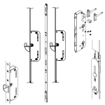 KFV Renovatiemeerpuntssluiting Haakschoten Cilinderbediend RB1500 F24 DM65 PC72 RVS SKG** (V2)