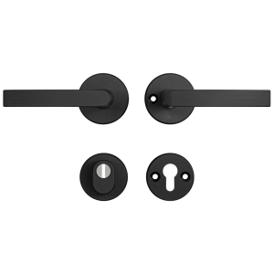 AXA Veiligheidsbeslag Plus Rozet Kentrek Kr/Kr F8/Zwart