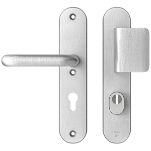 AXA Veiligheidsbeslag Oval Plus Kerntrekbeveiliging Duwer/Kr PC72 F1 SKG***