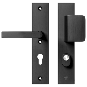 AXA Veiligheidsbeslag Edge Plus Kerntrekbeveiliging Duwer/Kr PC72 F8/Zwart SKG***