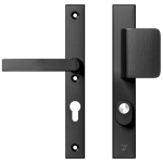 AXA Smaldeurbeslag Edge Plus Kerntrekbeveiliging Duwer/Kr PC72 F8/Zwart SKG***