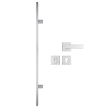 AXA Voordeurbeslagset Amsterdam 900mm Kerntrekbeveiliging DD:38-40 F1 SKG***