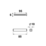 AXA Montageset Hefschuifdeurbeslag Kr/Kom DD64-78 - Afbeelding 2