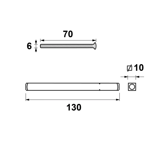 AXA Montageset Hefschuifdeurbeslag Kr/Kr DD44-58 - Afbeelding 2